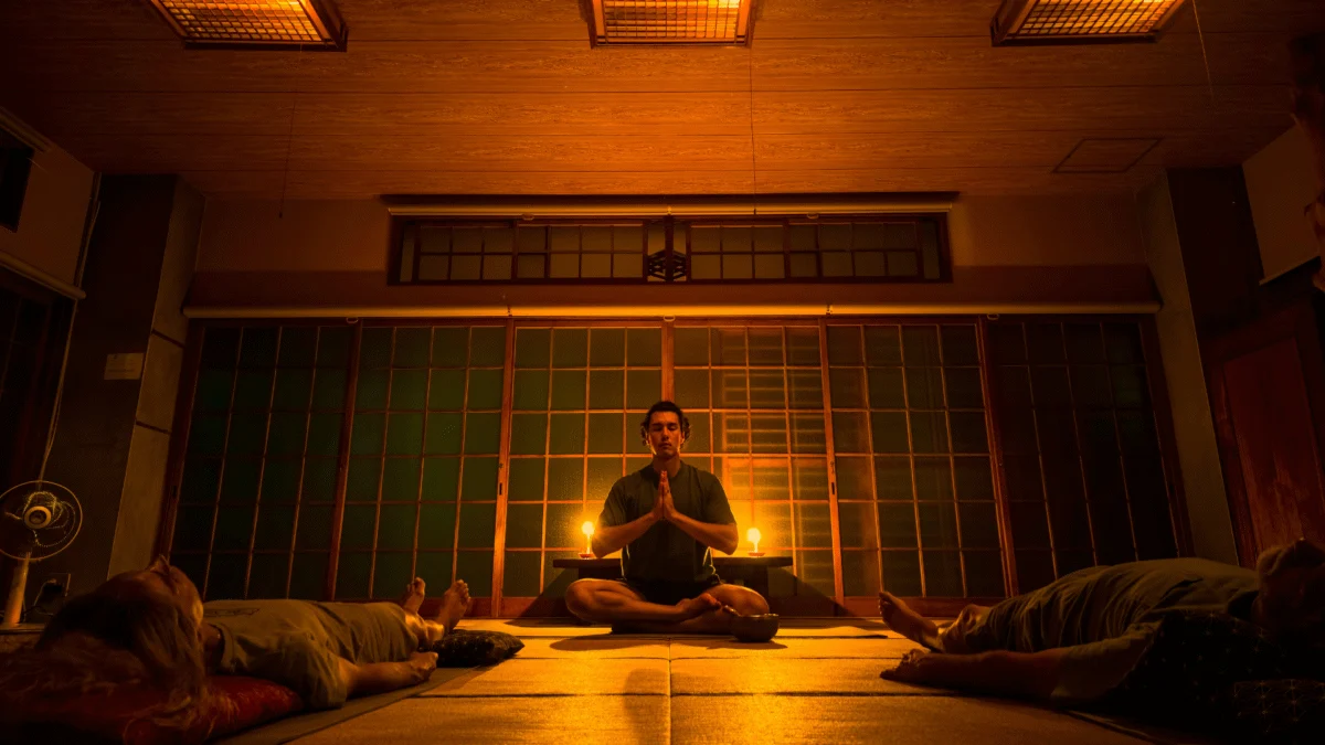 Leading meditation japan