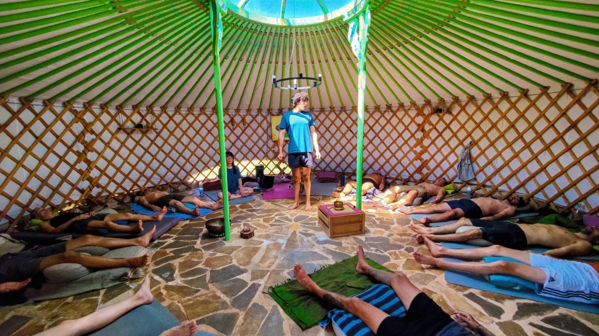 tenzin tserang leading breathwork